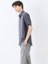 TechLinen カッタウェイ 半袖シャツ
