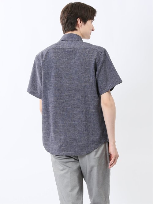 TechLinen カッタウェイ 半袖シャツ
