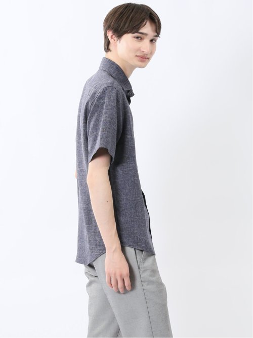 TechLinen カッタウェイ 半袖シャツ