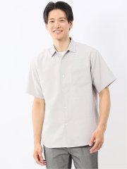 TechLinen レギュラーカラー 半袖シャツ