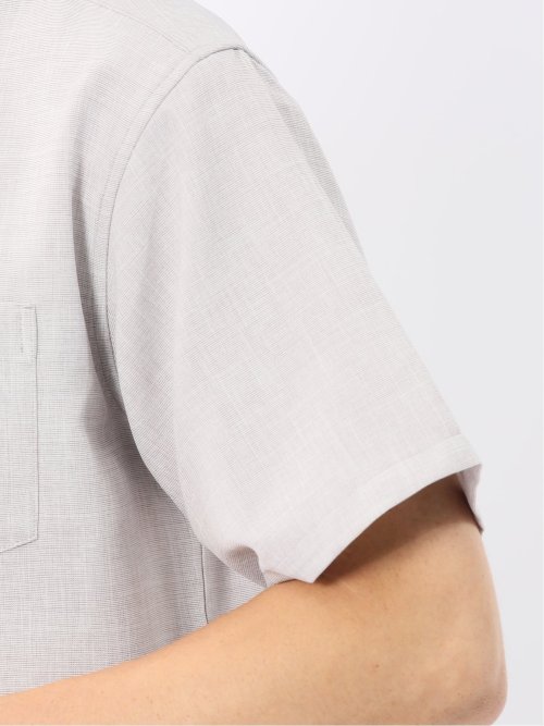 TechLinen レギュラーカラー 半袖シャツ