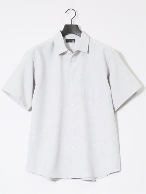 TechLinen レギュラーカラー 半袖シャツ