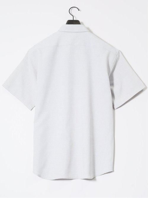 TechLinen レギュラーカラー 半袖シャツ
