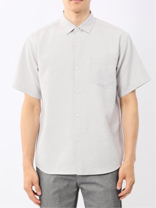 TechLinen レギュラーカラー 半袖シャツ
