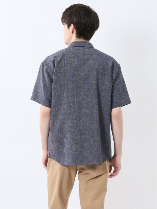 TechLinen レギュラーカラー 半袖シャツ