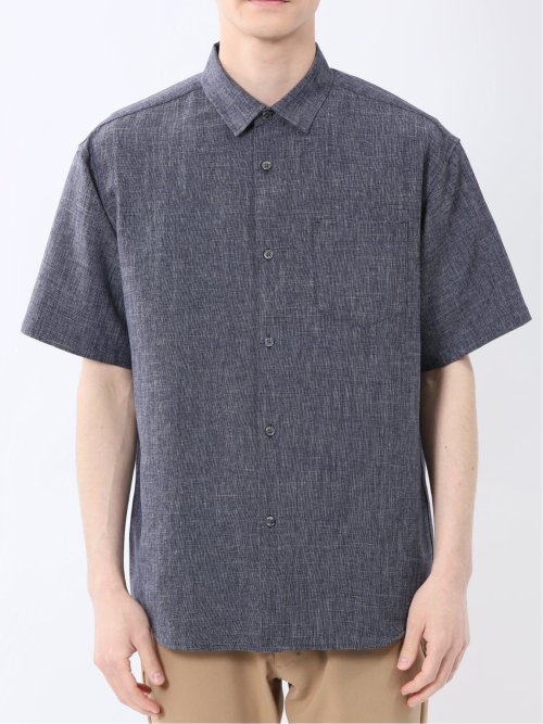 TechLinen レギュラーカラー 半袖シャツ
