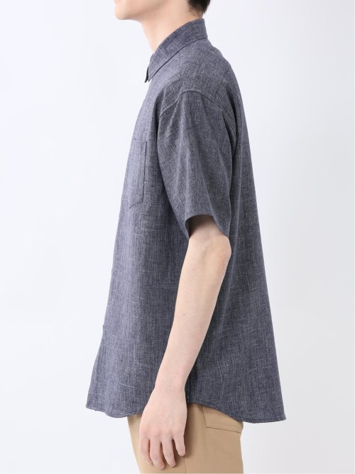 TechLinen レギュラーカラー 半袖シャツ