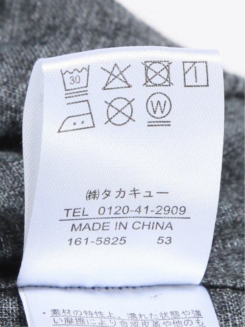 リネン混シャンブレー オープンカラー半袖シャツ