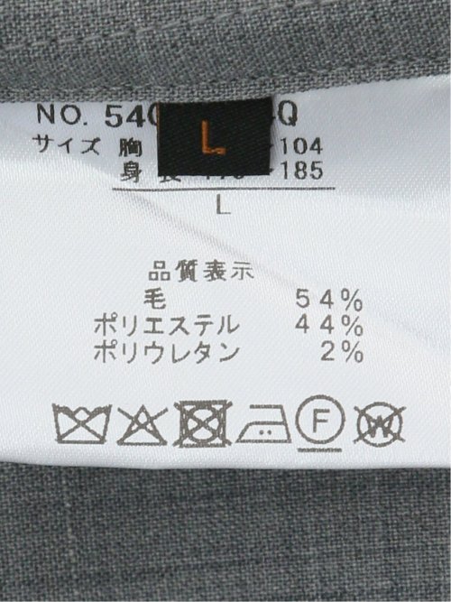 ウール混ストレッチ レギュラーカラー長袖シャツ