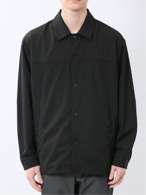 ストレッチ ヨーク切替 シャツアウター