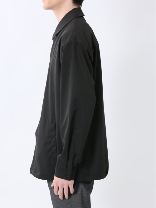 ストレッチ ヨーク切替 シャツアウター