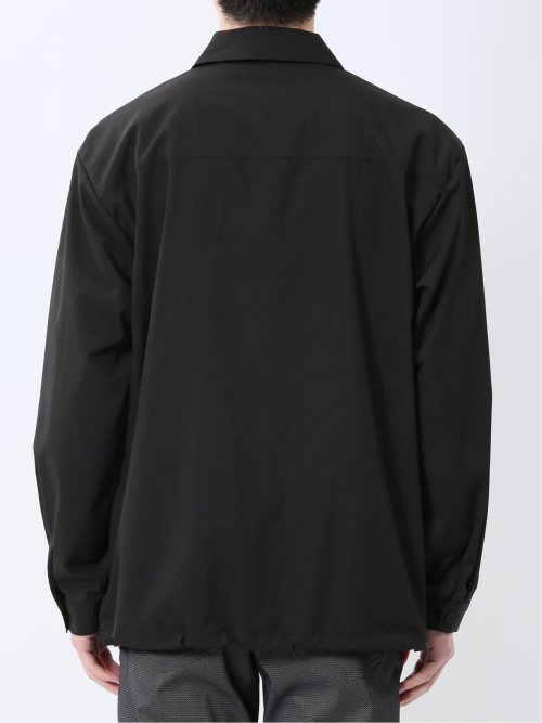 ストレッチ ヨーク切替 シャツアウター