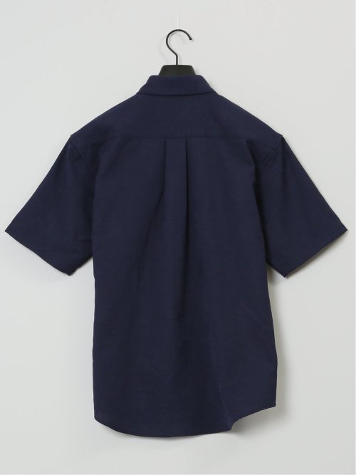 パナマジャガード レギュラーカラー半袖シャツ