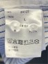 綿パナマ 配色 レギュラーカラー7分袖シャツ