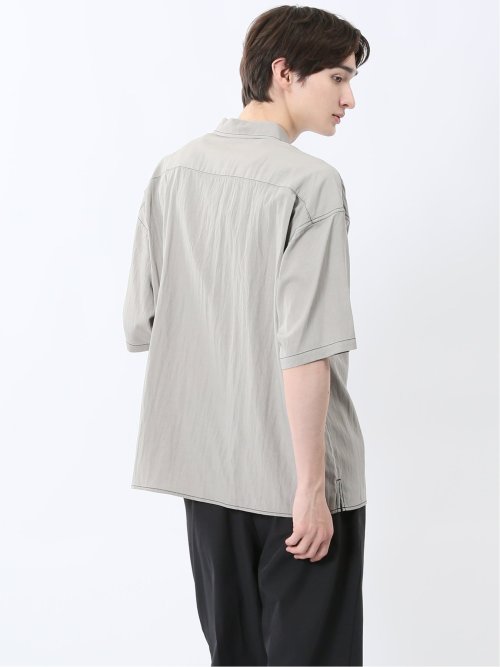 タスランステッチ レギュラーカラー半袖シャツ