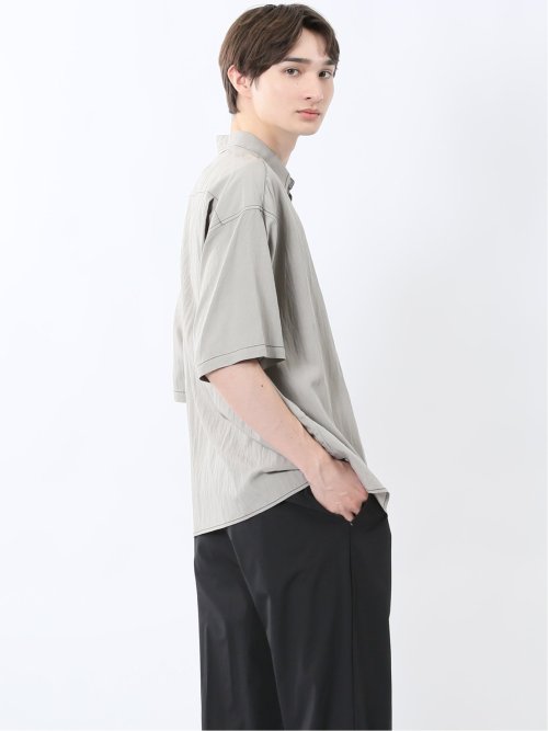 タスランステッチ レギュラーカラー半袖シャツ