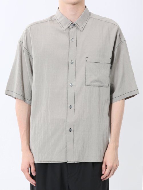 タスランステッチ レギュラーカラー半袖シャツ