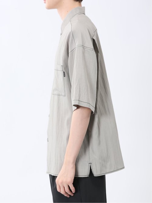 タスランステッチ レギュラーカラー半袖シャツ