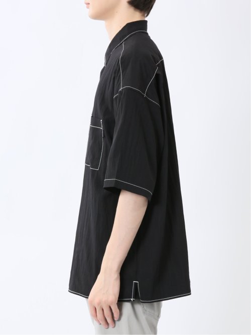 タスランステッチ レギュラーカラー半袖シャツ