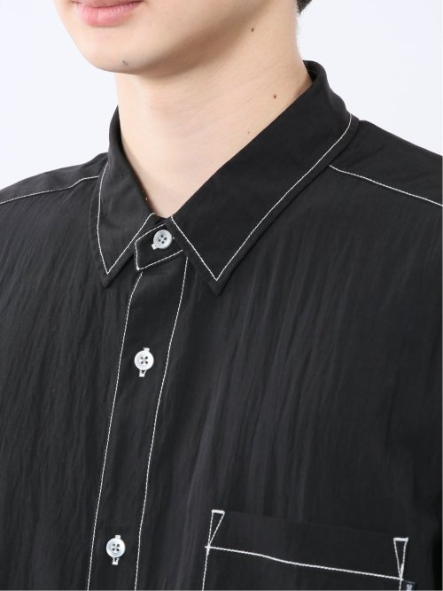 タスランステッチ レギュラーカラー半袖シャツ