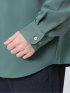 ストレッチ レギュラーカラー長袖シャツ