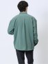 ストレッチ レギュラーカラー長袖シャツ