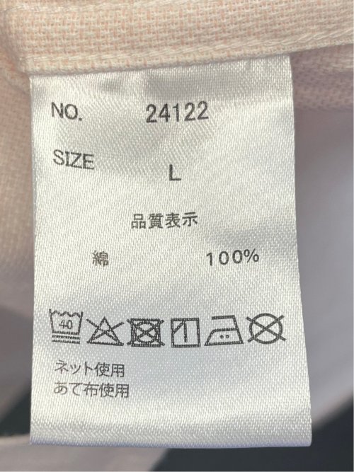 綿パナマ レギュラーカラー7分袖シャツ