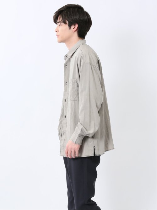 タスランステッチ レギュラーカラー長袖シャツ