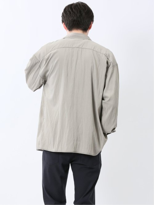 タスランステッチ レギュラーカラー長袖シャツ