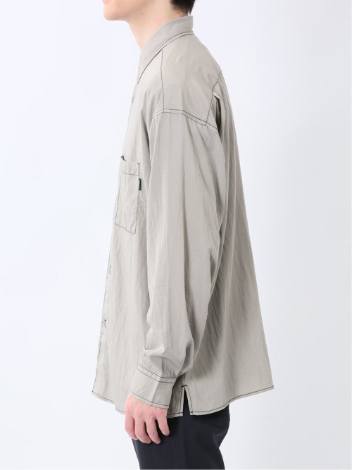 タスランステッチ レギュラーカラー長袖シャツ