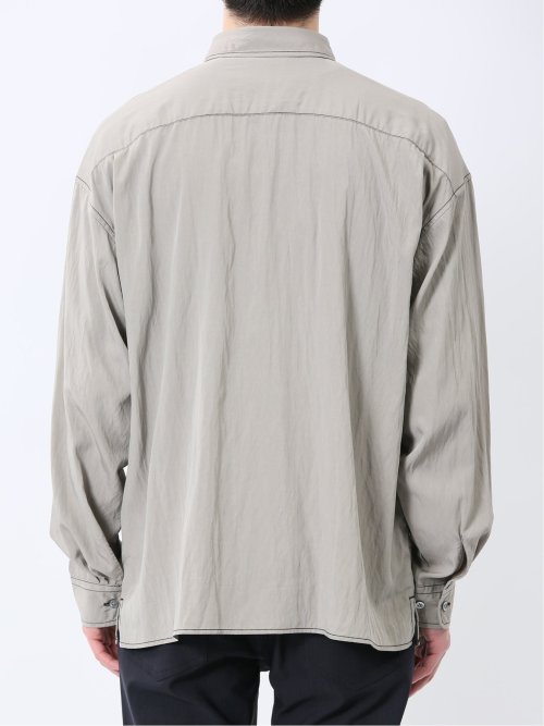 タスランステッチ レギュラーカラー長袖シャツ