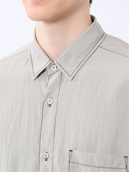 タスランステッチ レギュラーカラー長袖シャツ