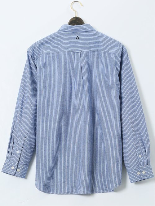 【大きいサイズ】ジェリー/GERRY 綿パナマ レギュラーカラー長袖シャツ