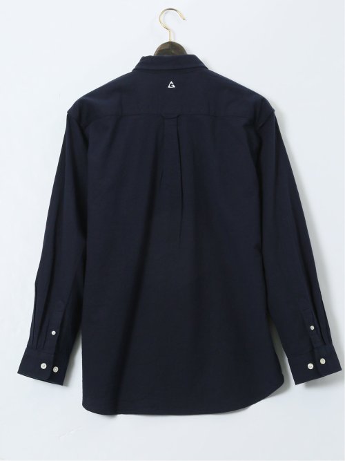 【大きいサイズ】ジェリー/GERRY 綿パナマ レギュラーカラー長袖シャツ