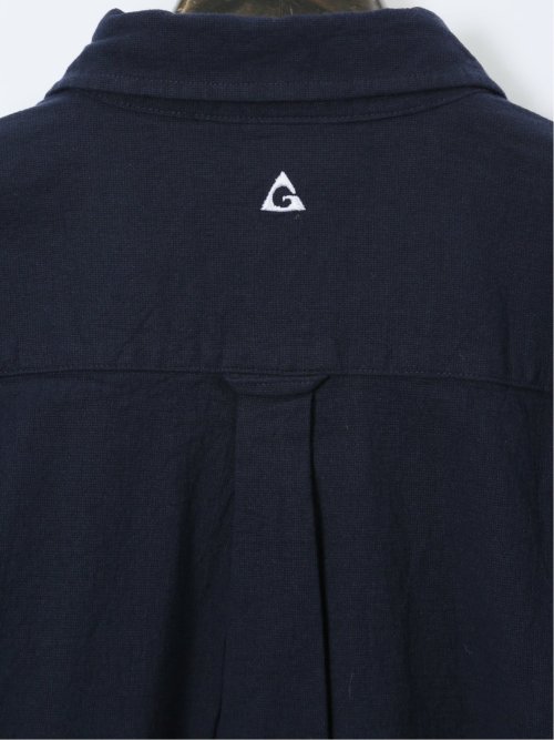 【大きいサイズ】ジェリー/GERRY 綿パナマ レギュラーカラー長袖シャツ