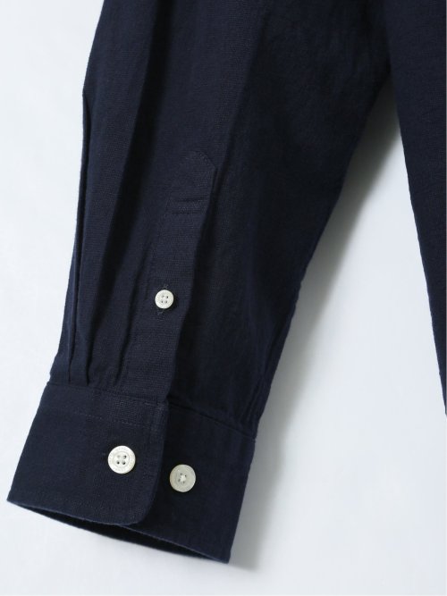 【大きいサイズ】ジェリー/GERRY 綿パナマ レギュラーカラー長袖シャツ