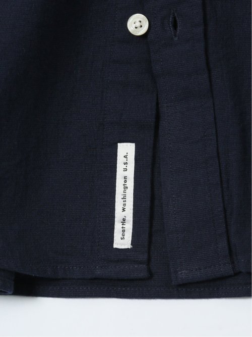 【大きいサイズ】ジェリー/GERRY 綿パナマ レギュラーカラー長袖シャツ