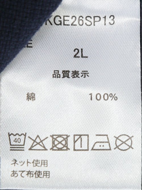 【大きいサイズ】ジェリー/GERRY 綿パナマ レギュラーカラー長袖シャツ