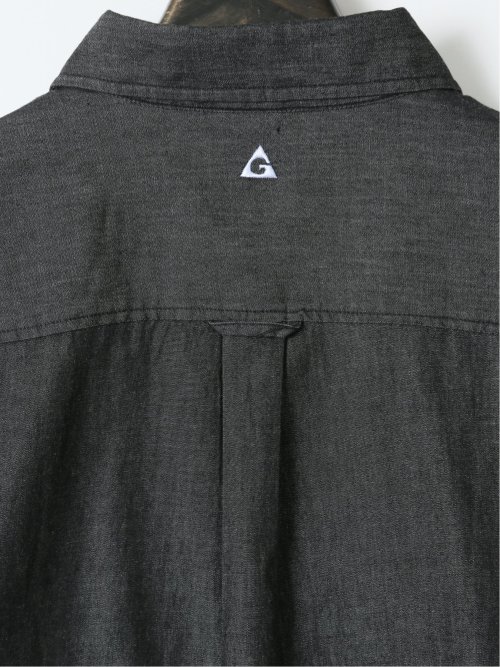 【大きいサイズ】ジェリー/GERRY デニム レギュラーカラー 半袖 シャツ