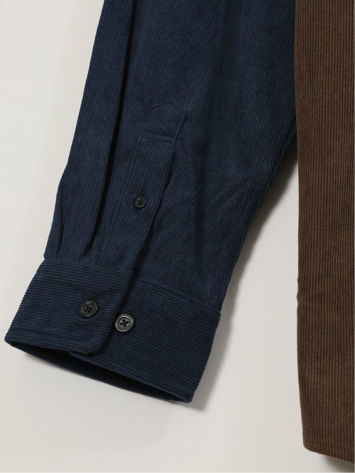 【大きいサイズ】ジェリー/GERRY コーデュロイ レギュラーカラー長袖シャツ