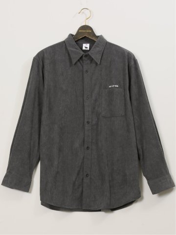 【大きいサイズ】レッドキャプガール/RED CAP GIRL コーデュロイ レギュラーカラー長袖シャツ