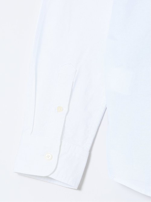 【WEB限定】綿オックス切替 レギュラーカラー長袖シャツ