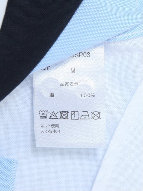 【WEB限定】綿オックス切替 レギュラーカラー長袖シャツ