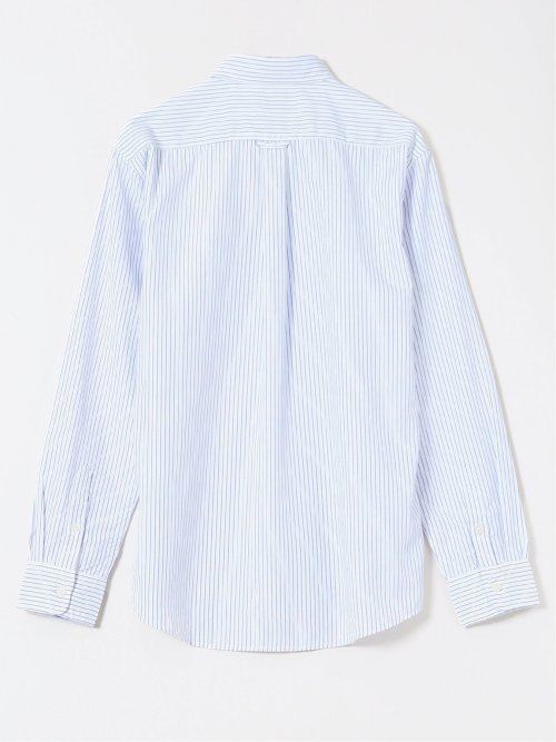 【WEB限定】ブロードストライプ レギュラーカラー長袖シャツ