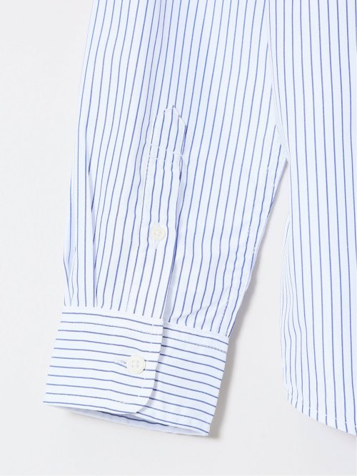 【WEB限定】ブロードストライプ レギュラーカラー長袖シャツ