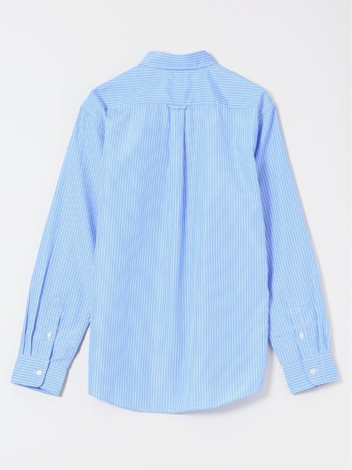 【WEB限定】ブロードストライプ レギュラーカラー長袖シャツ
