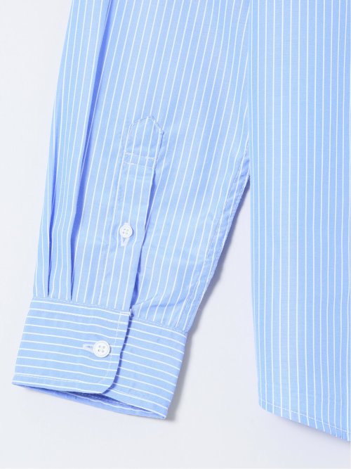 【WEB限定】ブロードストライプ レギュラーカラー長袖シャツ