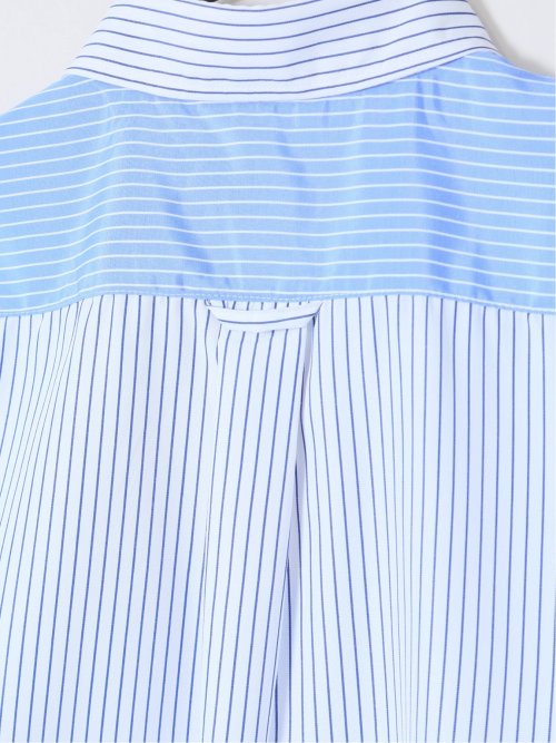 【WEB限定】ブロードストライプ レギュラーカラー長袖シャツ