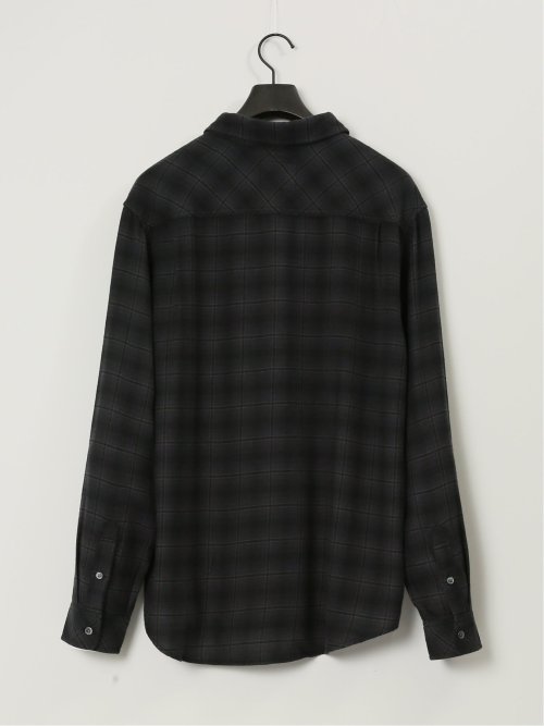 レイルズ/Rails チェック柄長袖シャツ