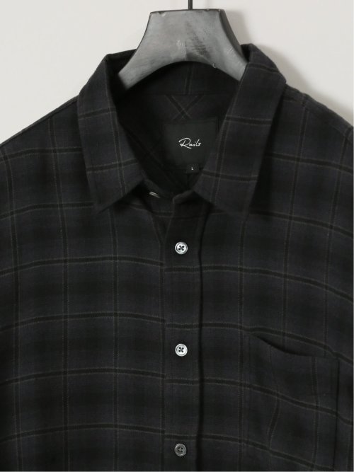 レイルズ/Rails チェック柄長袖シャツ